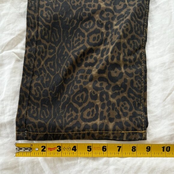 Leopard Print Jeans - Picture 9 of 9